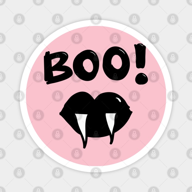 Boo Lips Magnet by souloff